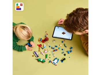 LEGO 43264 Disney Toy Story — Okolicznościowy pociąg i Pan Sterowany