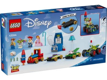 LEGO 43264 Disney Toy Story — Okolicznościowy pociąg i Pan Sterowany