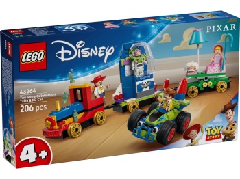 LEGO 43264 Disney Toy Story — Okolicznościowy pociąg i Pan Sterowany