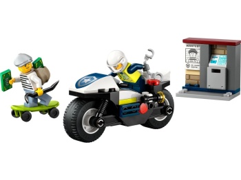 LEGO 60455 City Pościg na motocyklu policyjnym