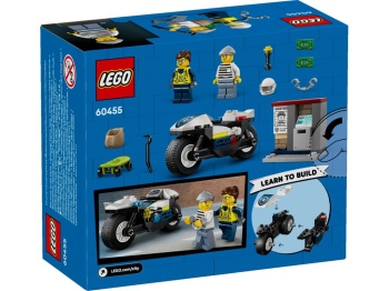 LEGO 60455 City Pościg na motocyklu policyjnym