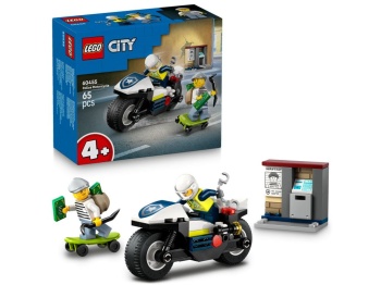LEGO 60455 City Pościg na motocyklu policyjnym