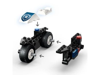 LEGO 60455 City Pościg na motocyklu policyjnym