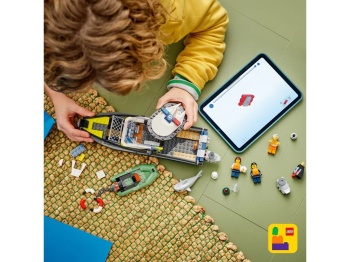 LEGO 60456 City Pościg łodzią policyjną