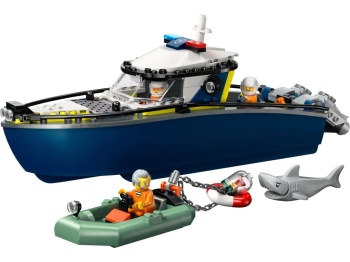 LEGO 60456 City Pościg łodzią policyjną
