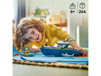 LEGO 60456 City Pościg łodzią policyjną