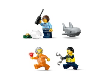 LEGO 60456 City Pościg łodzią policyjną