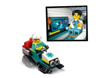 LEGO 60465 City Samolot pogotowia ratunkowego