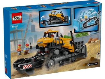 LEGO 60466 City Żółty buldożer