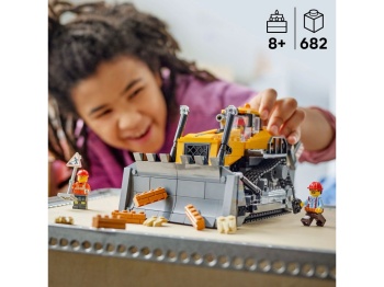 LEGO 60466 City Żółty buldożer