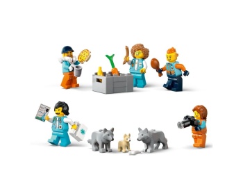 LEGO 60471 City Ciężarówka z laboratorium arktycznej odkrywczyni