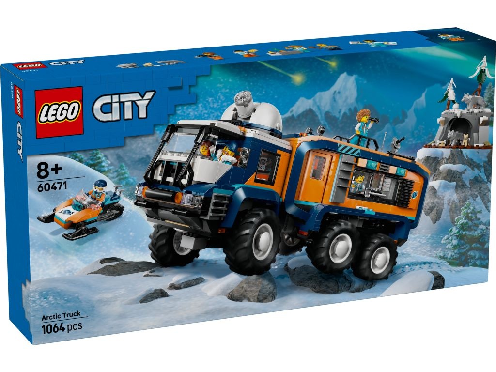 LEGO 60471 City Ciężarówka z laboratorium arktycznej odkrywczyni