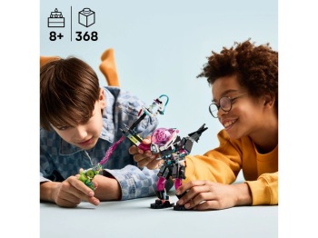 LEGO 71495 Dreamzzz Mateo kontra mech Cybermózgowca