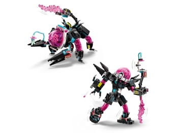 LEGO 71495 Dreamzzz Mateo kontra mech Cybermózgowca