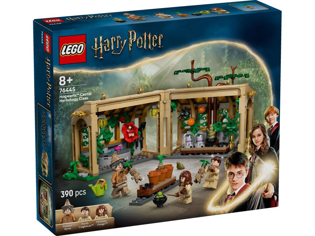 LEGO 76445 Harry Potter Zamek Hogwar: zajęcia z zielarstwa
