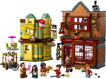 LEGO 76452 Harry Potter Markowy sprzęt do quidditcha i lodziarnia