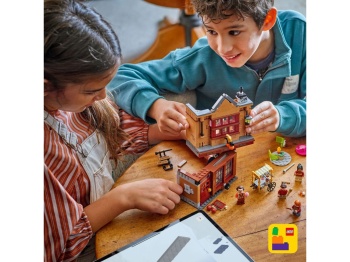 LEGO 76452 Harry Potter Markowy sprzęt do quidditcha i lodziarnia