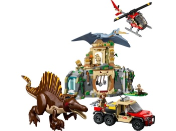 LEGO 76976 Jurassic World Powietrzna misja z kecalkoatlem i spinozaurem