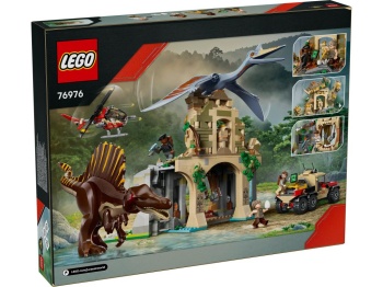 LEGO 76976 Jurassic World Powietrzna misja z kecalkoatlem i spinozaurem