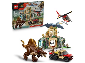 LEGO 76976 Jurassic World Powietrzna misja z kecalkoatlem i spinozaurem