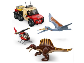 LEGO 76976 Jurassic World Powietrzna misja z kecalkoatlem i spinozaurem