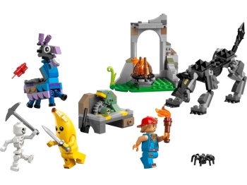 LEGO 77075 Fortnite Skórek i Iskra oraz obóz