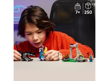 LEGO 77075 Fortnite Skórek i Iskra oraz obóz