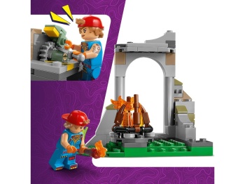 LEGO 77075 Fortnite Skórek i Iskra oraz obóz