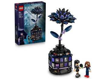 LEGO 76784 Wednesday Kwiat czarnej dalii