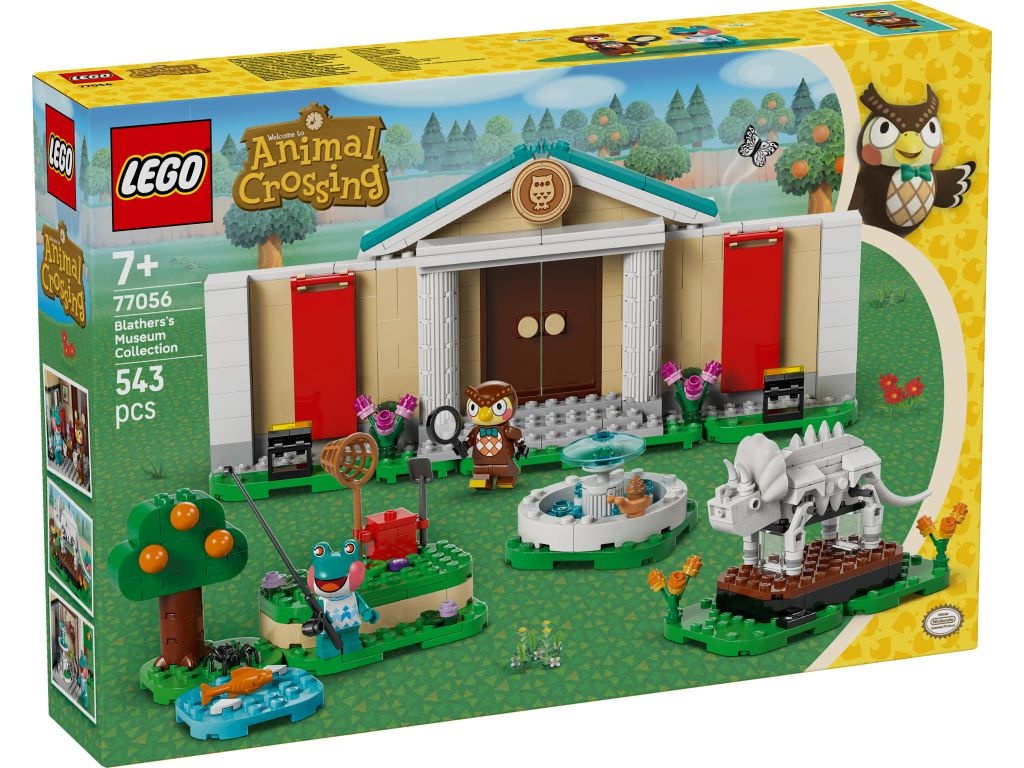 LEGO 77056 Animal Crossing Blathers i kolekcja muzealna