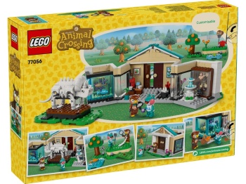 LEGO 77056 Animal Crossing Blathers i kolekcja muzealna