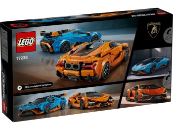 LEGO 77238 Speed Champions Lamborghini Revuelto i Huracán STO