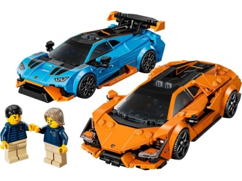LEGO 77238 Speed Champions Lamborghini Revuelto i Huracán STO