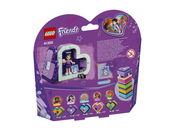  LEGO Friends 41355 Pudełko w kształcie serca Emmy