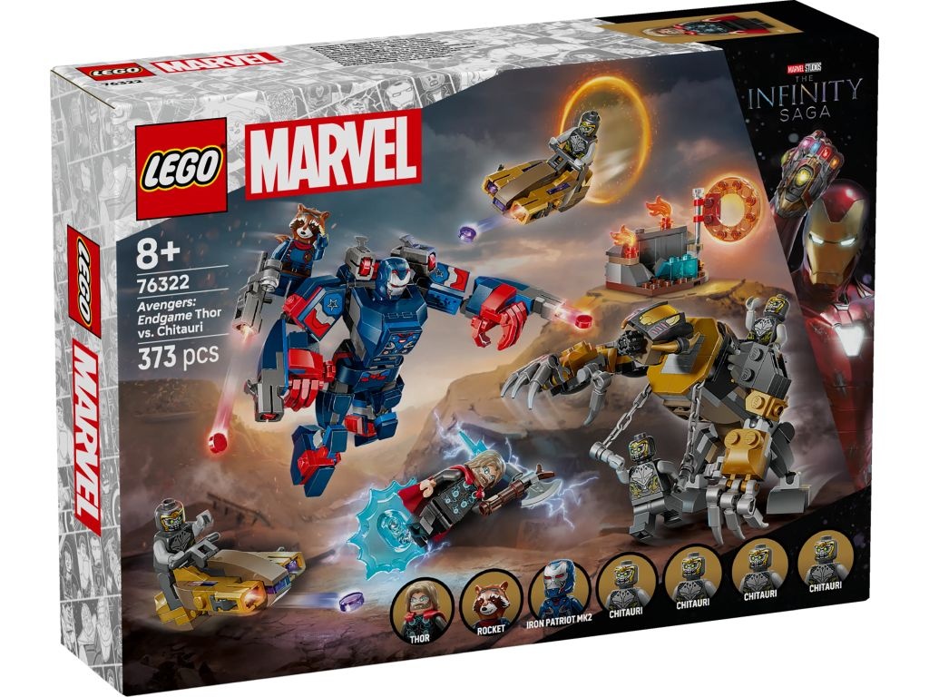 LEGO 76322 Avengers: Koniec gry Thor kontra Chitauri