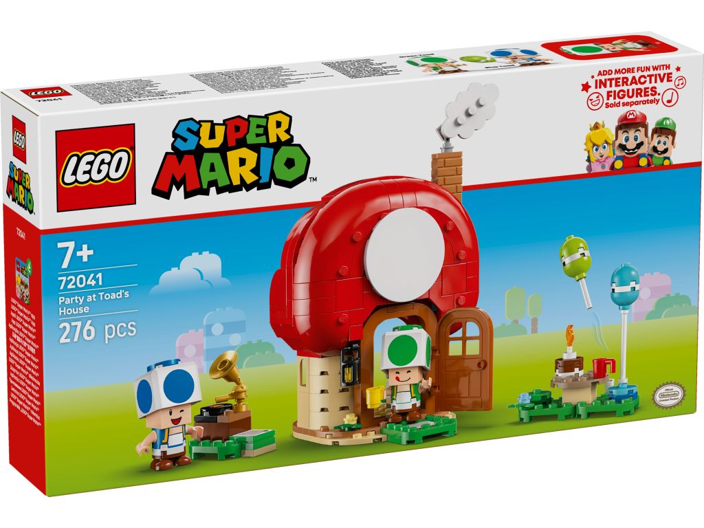 LEGO 72041 Super Mario Toad i domówka