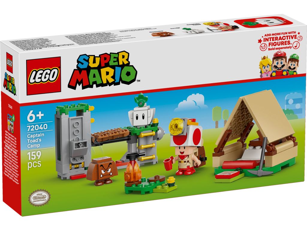 LEGO 72040 Super Mario Captain Toad i obóz