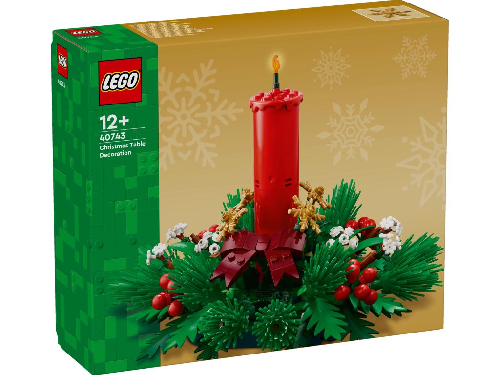LEGO 40743 Świąteczna dekoracja stołu