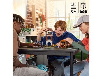 LEGO 21278 Minecraft Kryjówka rozbójników i dewastatorów