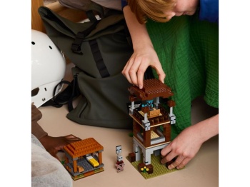 LEGO 21278 Minecraft Kryjówka rozbójników i dewastatorów