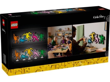 LEGO 31216 Art Keith Haring — tańczące postacie