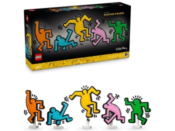 LEGO 31216 Art Keith Haring — tańczące postacie