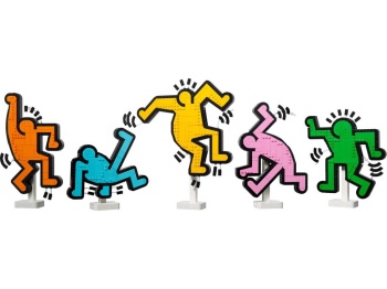 LEGO 31216 Art Keith Haring — tańczące postacie