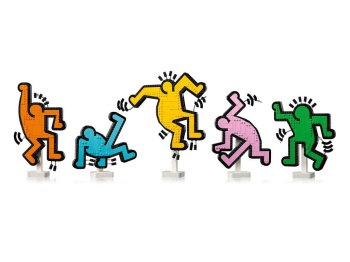 LEGO 31216 Art Keith Haring — tańczące postacie
