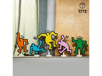 LEGO 31216 Art Keith Haring — tańczące postacie