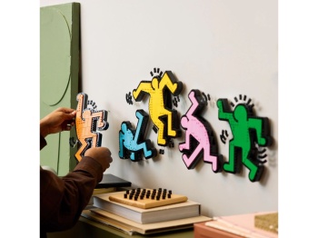 LEGO 31216 Art Keith Haring — tańczące postacie