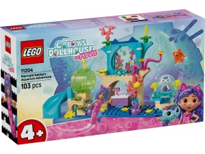 LEGO 11204 Gabby’s Dollhouse  Podwodna przygoda syrenki Gabi 
