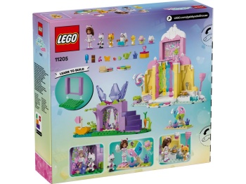 LEGO 11205 Gabby’s Dollhouse Łakociowa Góra i Kiciowy Ogródek