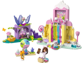 LEGO 11205 Gabby’s Dollhouse Łakociowa Góra i Kiciowy Ogródek