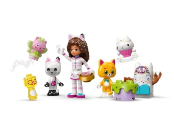 LEGO 11205 Gabby’s Dollhouse Łakociowa Góra i Kiciowy Ogródek